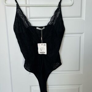 Black Lace Bodysuit